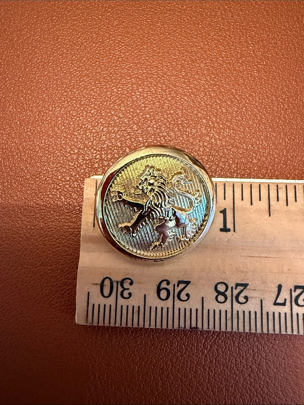 Gold Metal Button Set For Blazer